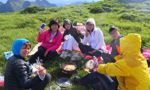 秦岭登高团建