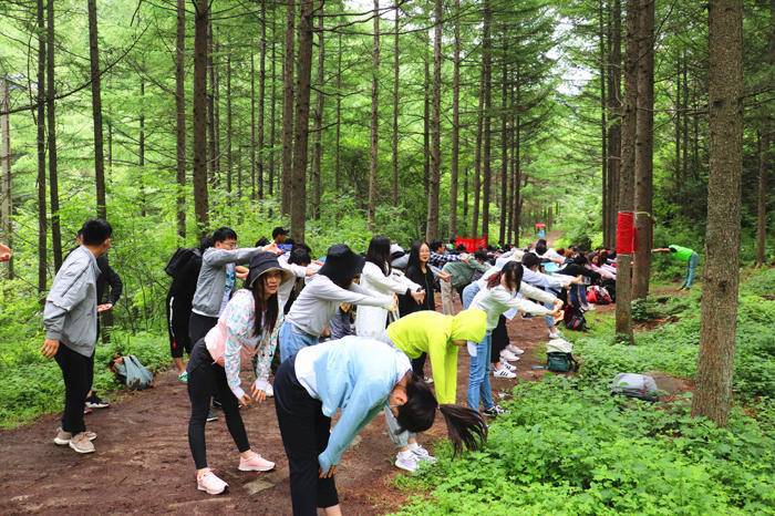 高山草甸户外休闲团建