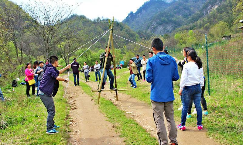 古寨定向--终南山寨二日拓展