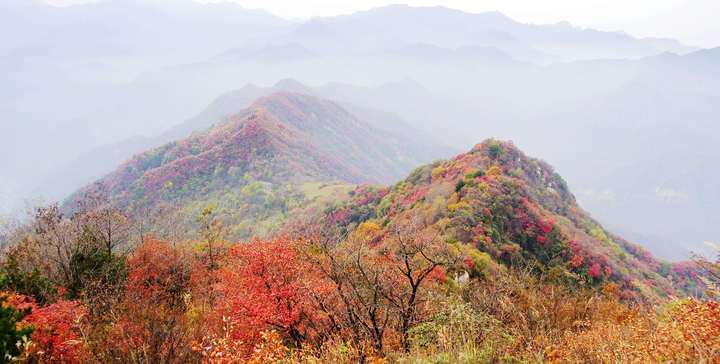 健身登高--圭峰山徒步一日赏秋徒步